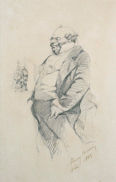 French Man by Henry Monnier